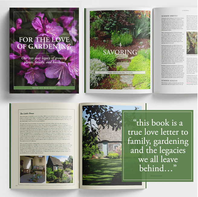 For the Love of Gardening Book
