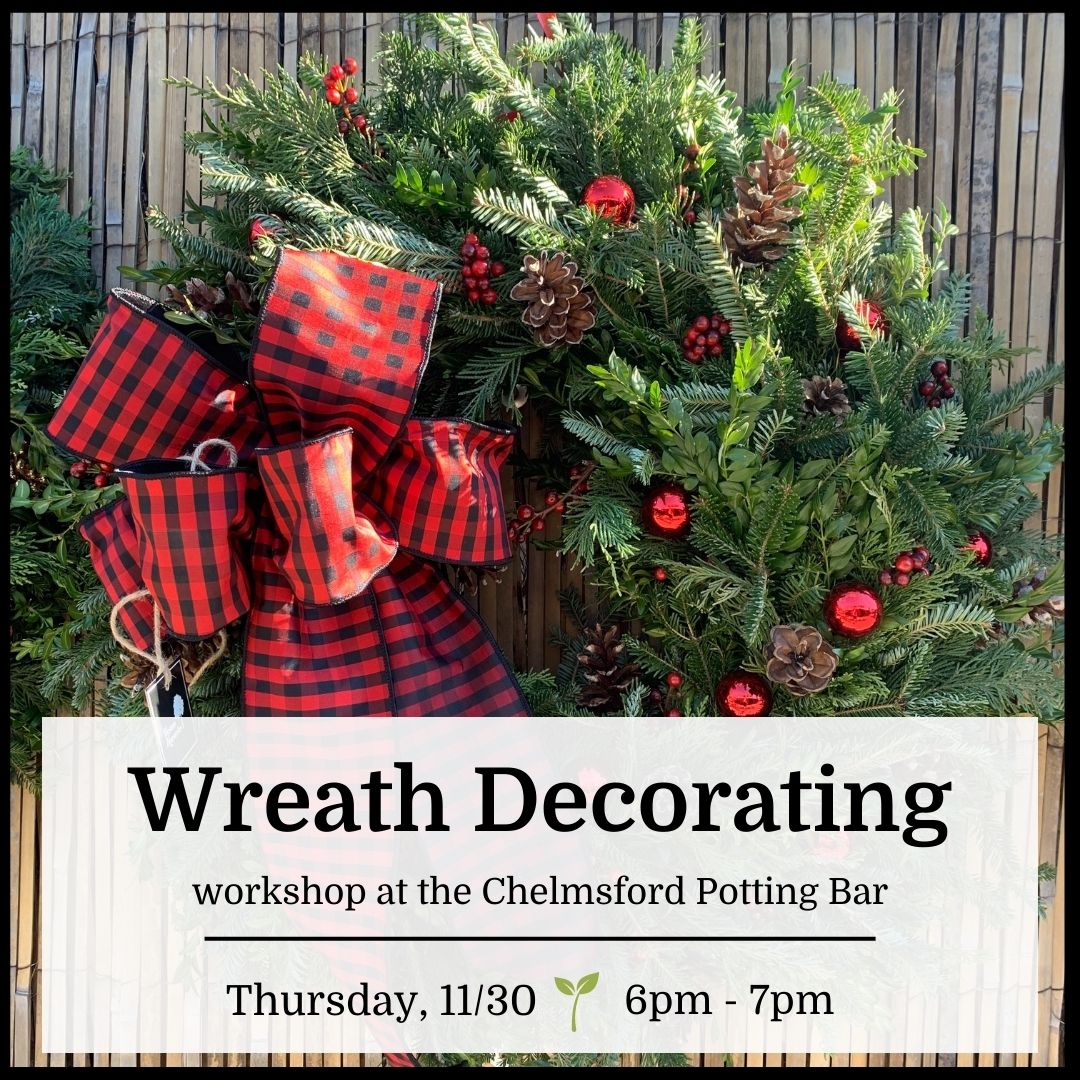 Wreath Decorating Workshop - Chelmsford