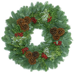14" Forest Elegance Wreath