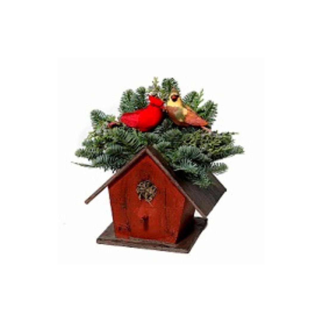 Birdhouse Centerpiece