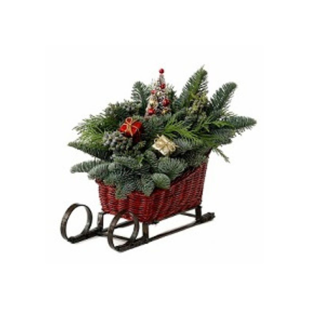 Sleigh Centerpiece