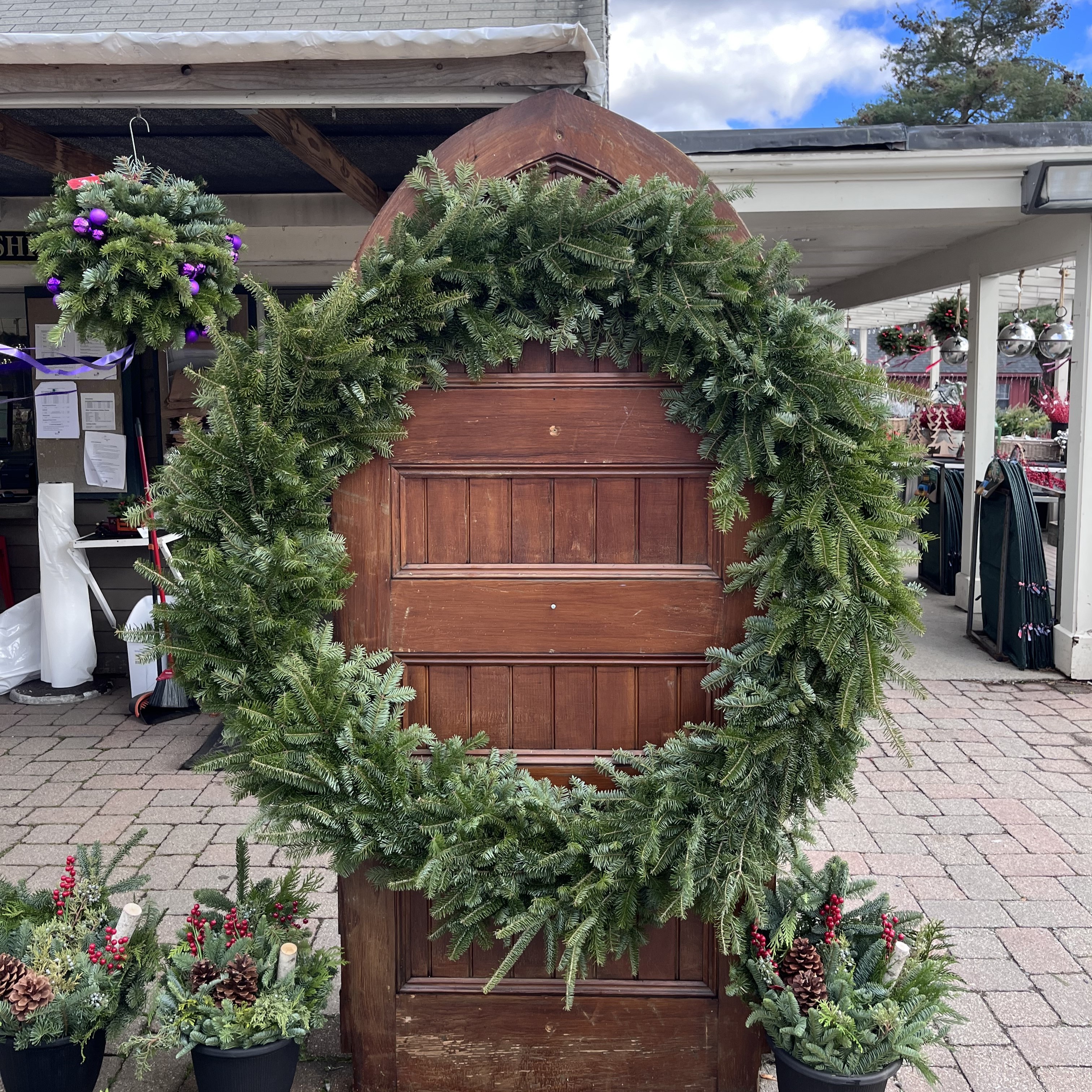 Balsam Wreath 48" Ring, 60" Diameter