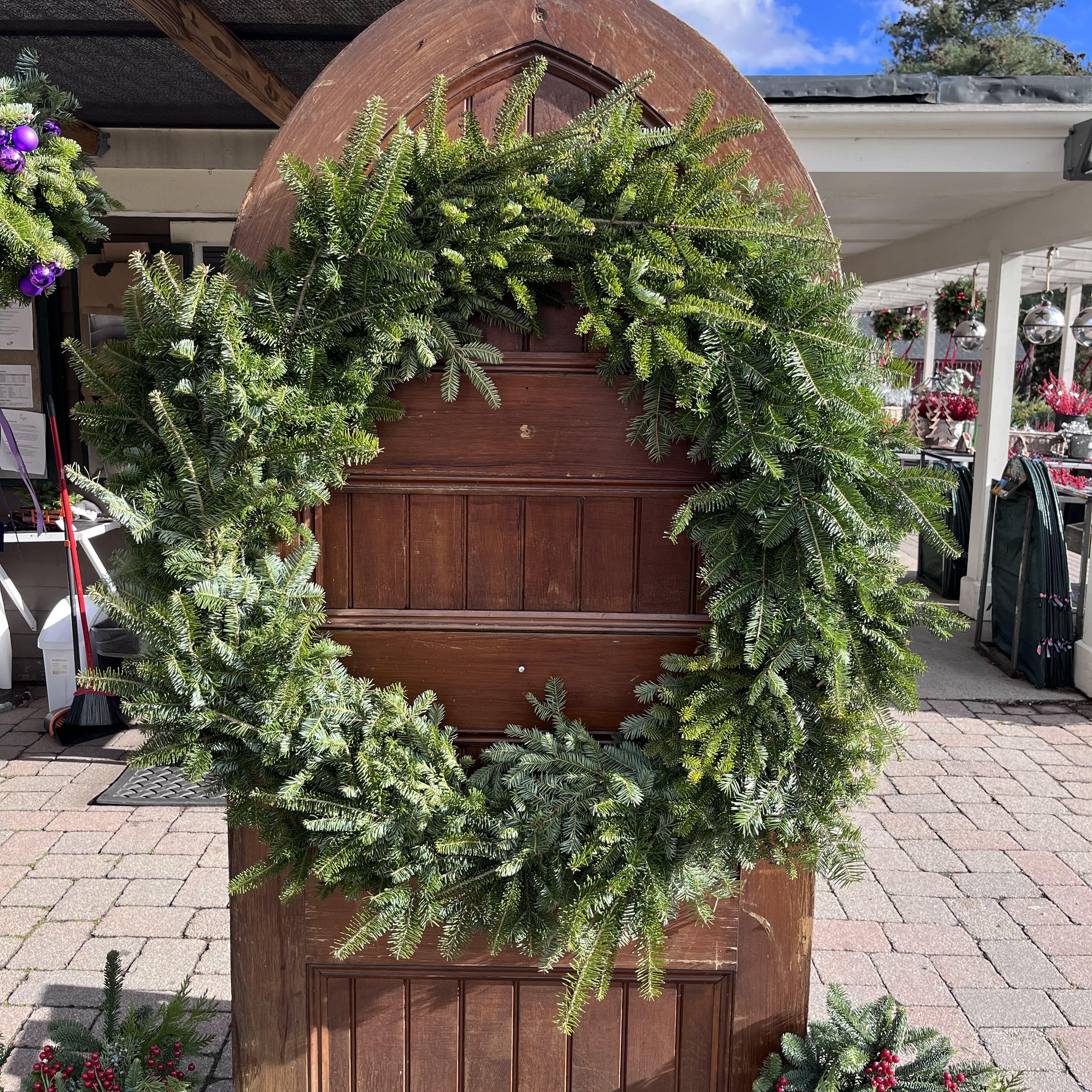 Balsam Wreath 36" Ring, 48" Diameter